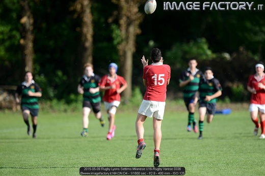 2015-05-09 Rugby Lyons Settimo Milanese U16-Rugby Varese 0336